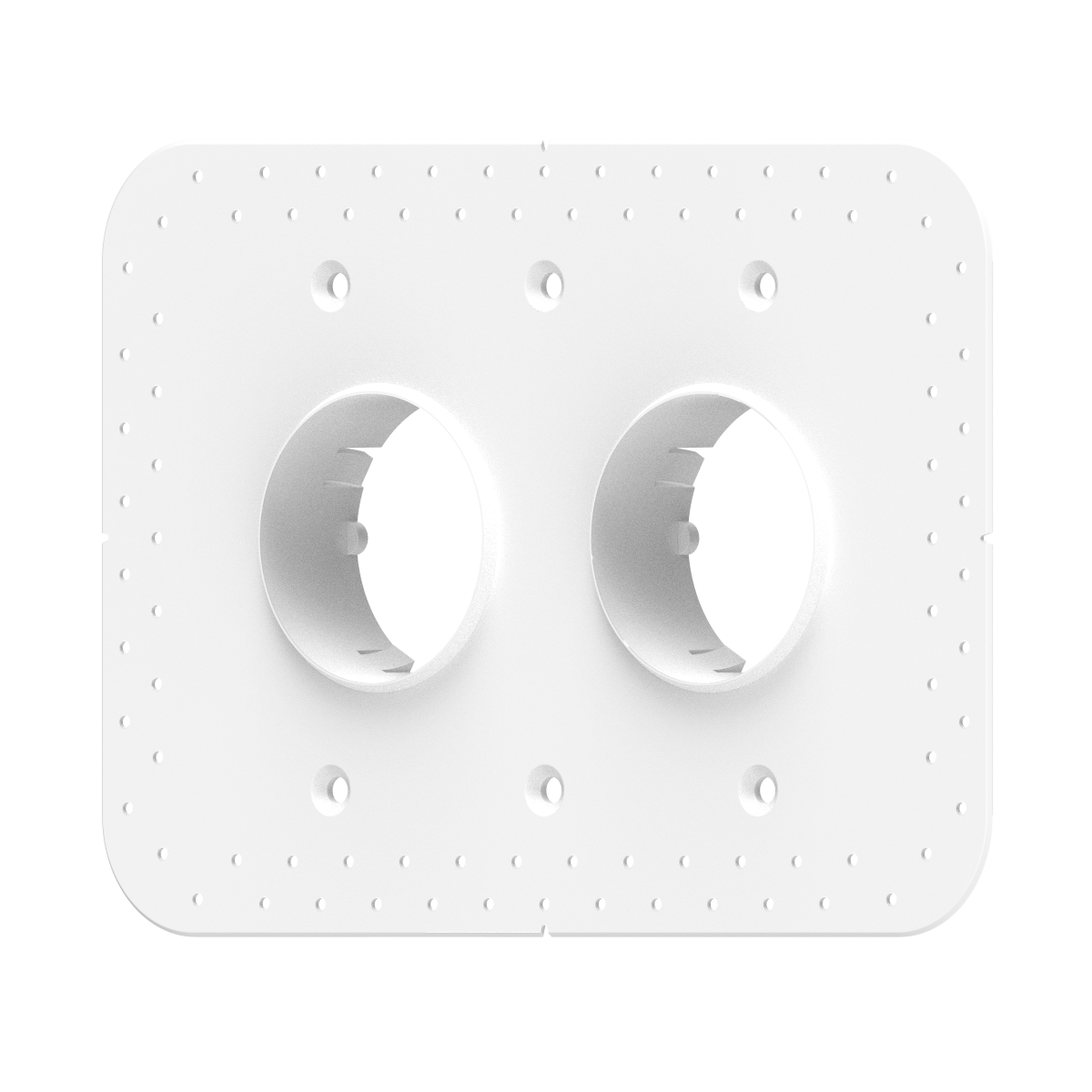 Drywall Double Plates — Ø46mm