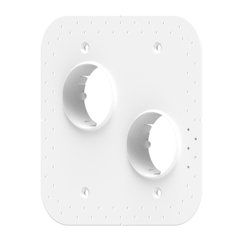 Drywall Double Plates — Ø46mm