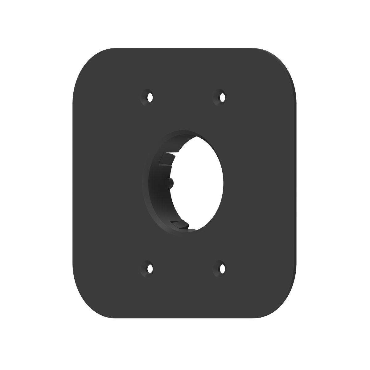 Multi-Material Single Plate — Ø46mm