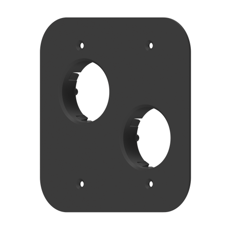 Multi-Material Double Plates — Ø46mm