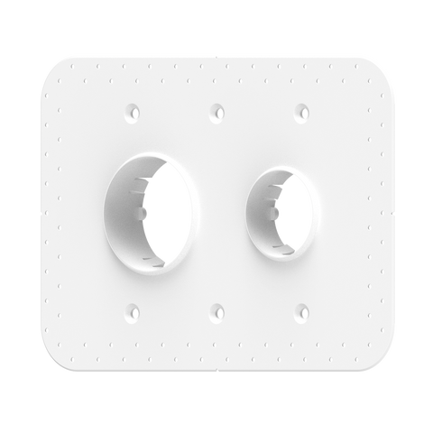 Drywall Double Plate — Ø35 + Ø46mm