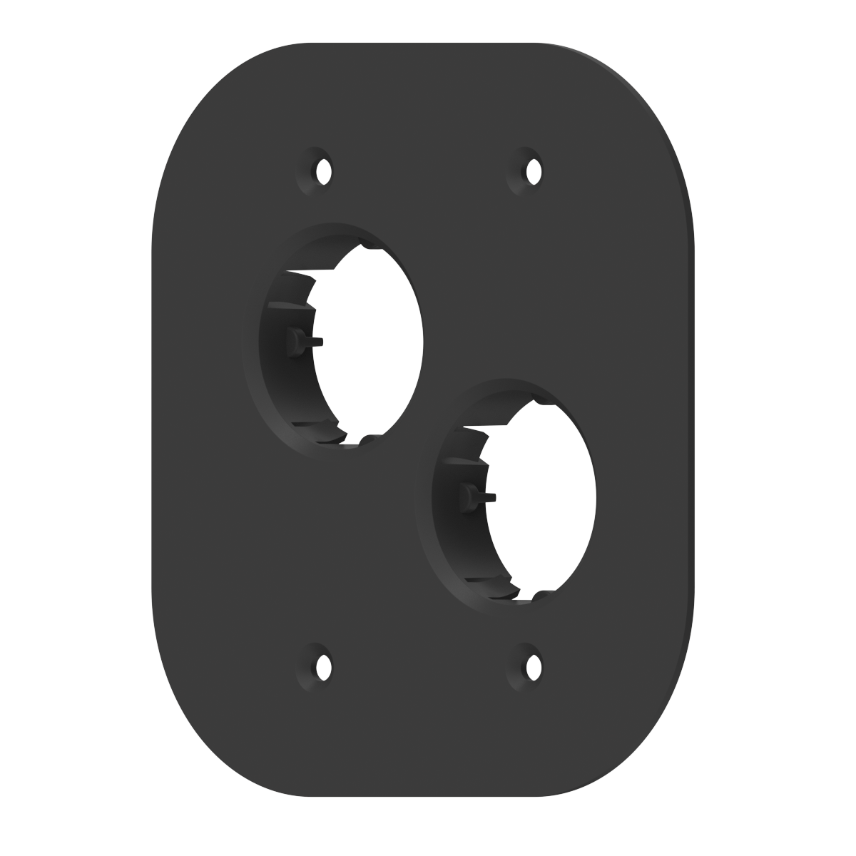 Multi-Material Double Plates — Ø35mm