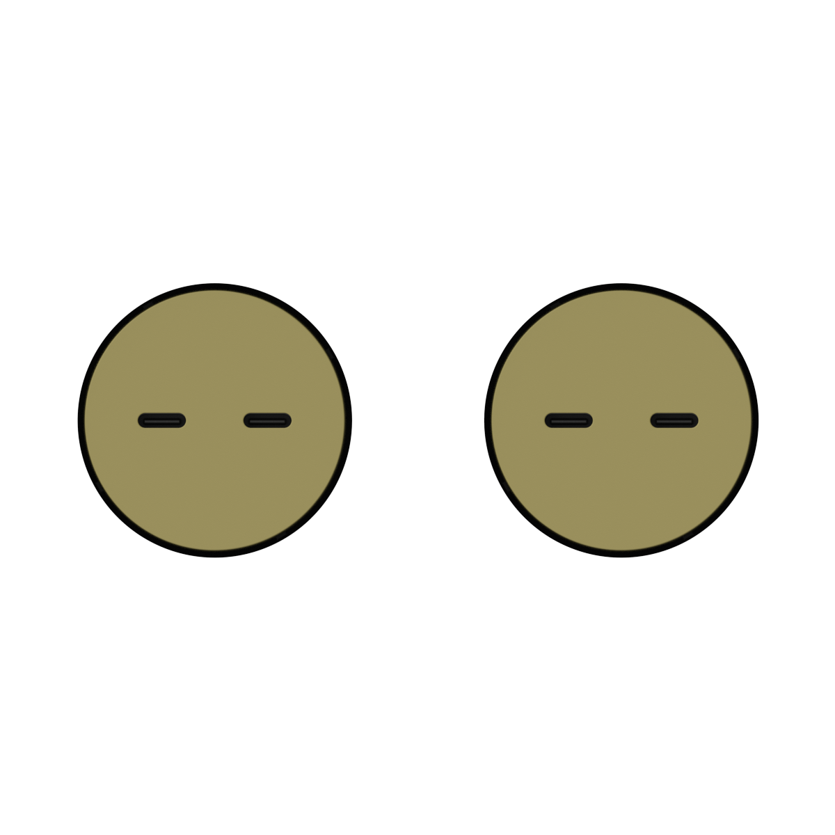 Multi-Material Double Twin USB-C — Ø46mm