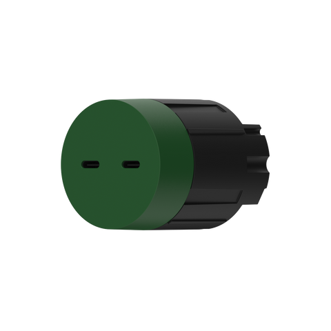 Twin USB-C — Ø46mm