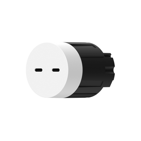 Twin USB-C — Ø46mm