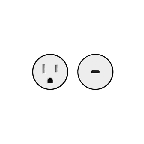 Drywall Outlet-USB-C Kit — Ø35mm