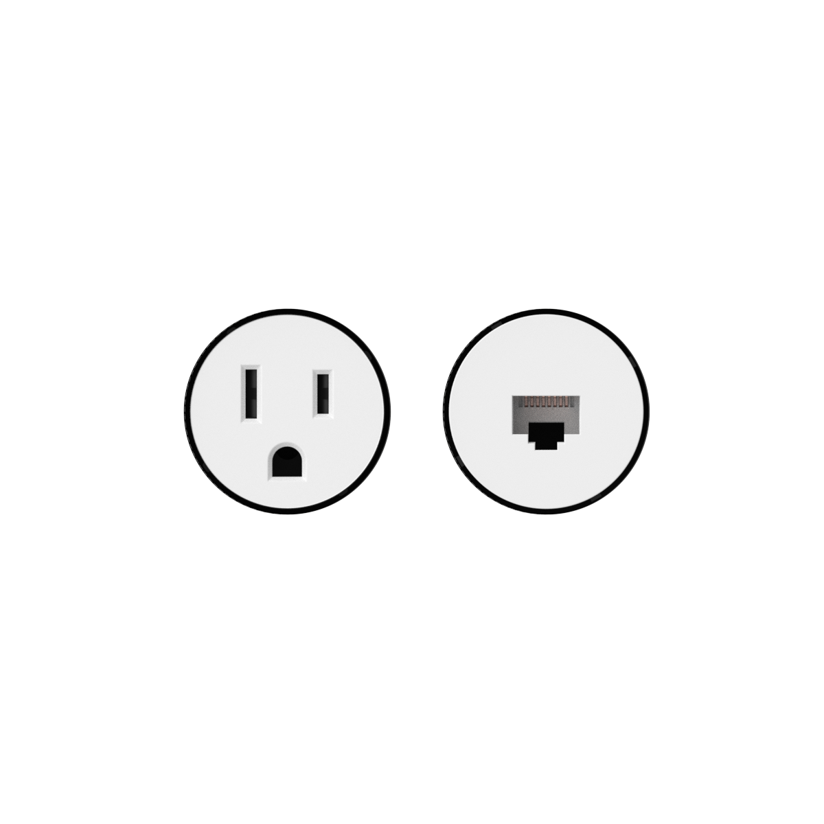 Drywall Outlet-Data Kit — Ø35mm