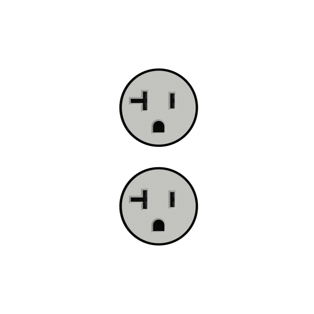 Multi-Material Double Outlet — Ø35mm