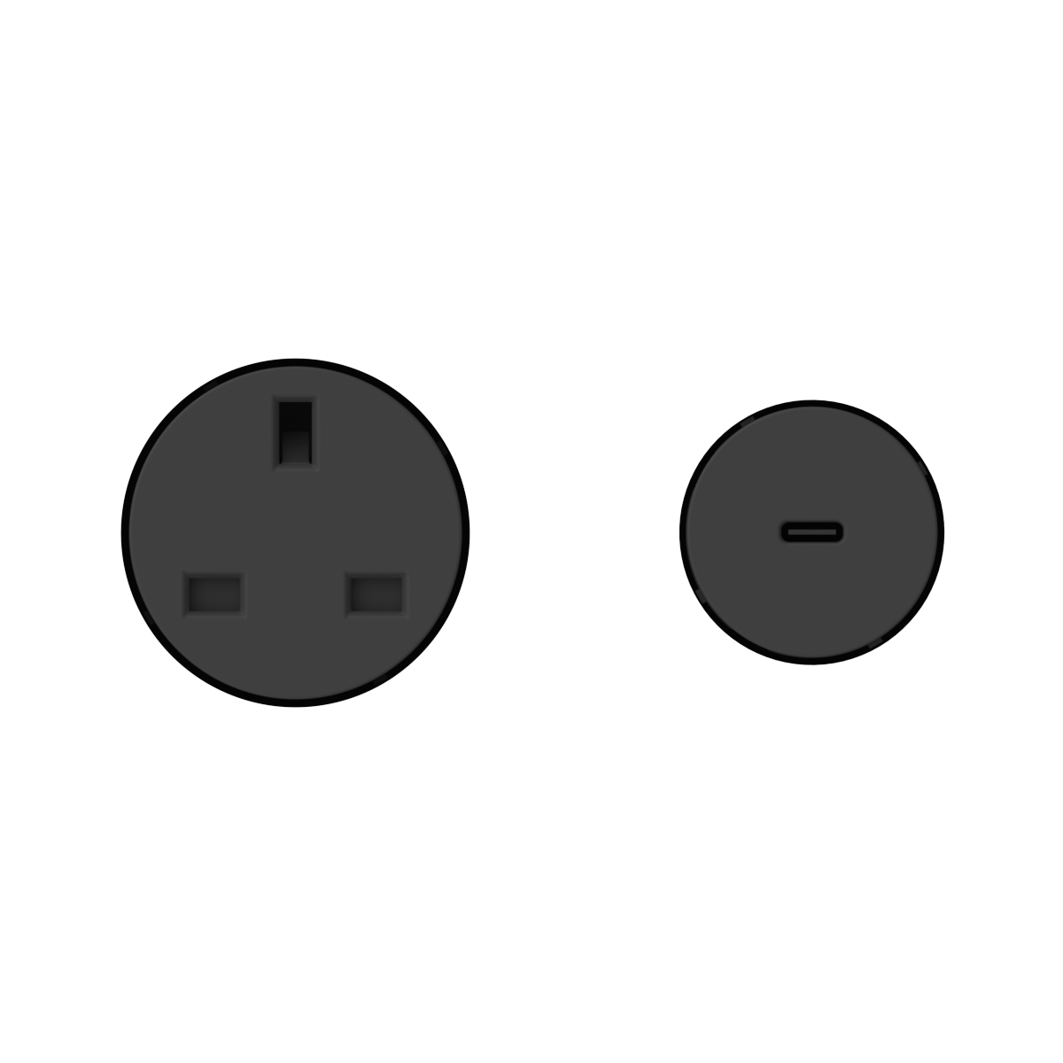Kit Double — Prise type G - USB-C